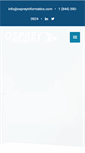 Mobile Screenshot of ospreyinformatics.com